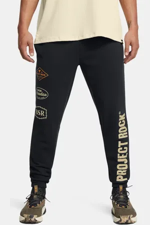 Under Armour Herenbroek Project Rock Heavyweight Tools Of The Trade Zwart / Silt 3XL
