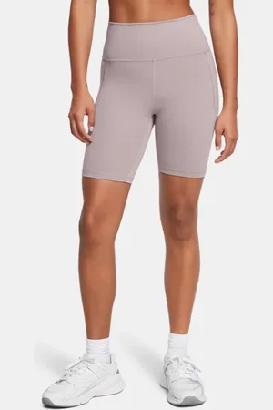 Under Armour Damesfietsbroek Meridian 18 cm Tetra Grijs / Tetra Grijs S