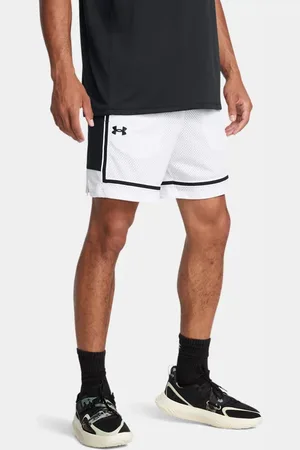 Under Armour Herenshorts Zone Pro 18 cm Wit / Zwart L