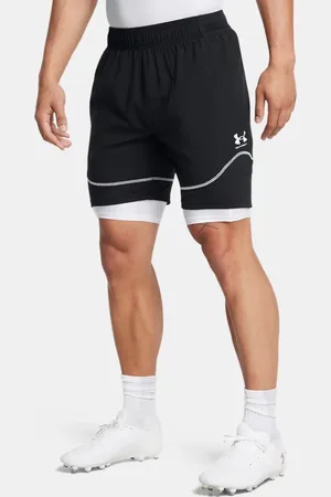 Under Armour Herentrainingsshorts Challenger Pro Zwart / Wit L