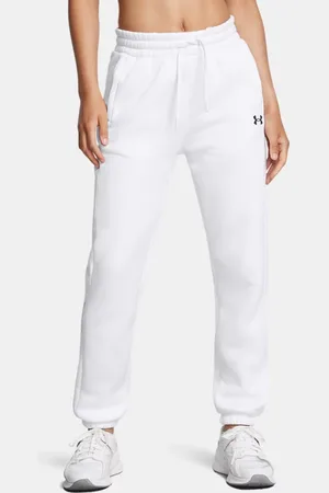 Under Armour Damesfitnessbroek Armour Fleece® Pro Wit / Zwart L
