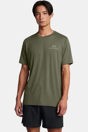 Under Armour Herenshirt Vanish Energy met korte mouwen Marine OD Groente / Marine OD Groente L