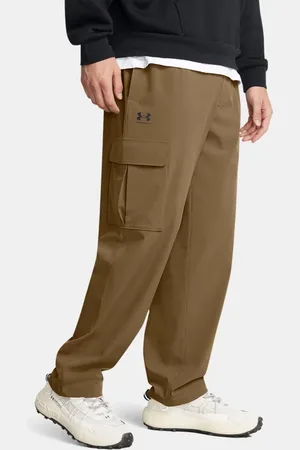 Under Armour Herenbroek Vibe Woven Cargo Coyote / Zwart 3XL