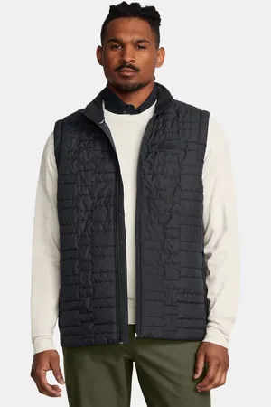 Under Armour Herenbodywarmer Drive Pro Zwart / Metalen Zilver L