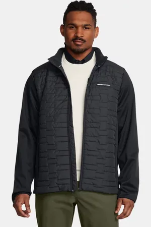 Under Armour Herenjack Drive Pro Insulated Zwart / Metalen Zilver L