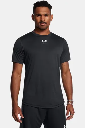 Under Armour Herentrainingsshirt Challenger Pro met korte mouwen Zwart / Wit L