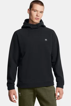 Under Armour Herenhoodie Expanse Fleece Zwart / Zwart L