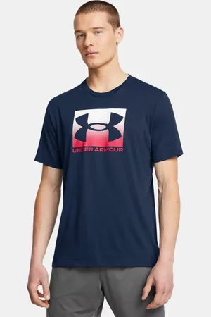 Under Armour Herenshirt Boxed Sports met korte mouwen Academy / Rood 3XL