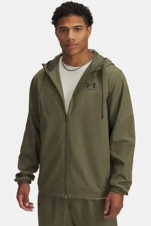 Under Armour Herenwindjack Rival Woven Marine OD Groente / Marine OD Groente / Zwart L
