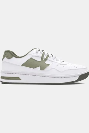 Under Armour Suède damesschoenen Court 96 Wit / Wit / Grove Groente 42