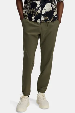 Under Armour Herenjoggingbroek Vibe Woven Marine OD Groente / Zwart 3XL