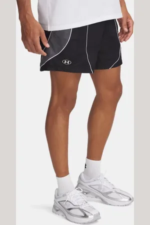 Under Armour Herenshorts Icon Volley Colorblock Zwart / Zwart / Wit 3XL