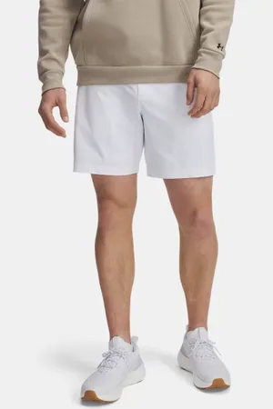 Under Armour Herenshorts Drive Pull-On Wit / Halo Grijs L
