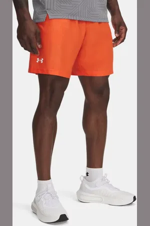 Under Armour Herenshorts Tech™ Woven Emboss Fire / Wit L