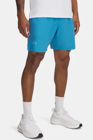 Under Armour Herenshorts Launch Elite 2-in-1 18 cm Ether Blauw / Ether Blauw / Reflecterend 3XL