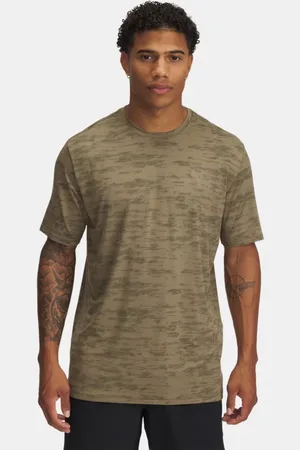 Under Armour Herenshirt Vanish Energy Printed met korte mouwen Bayou / Marine OD Groente / Bayou 3XL