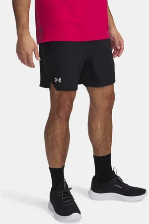 Under Armour Vanish Woven 15 cm shorts voor heren Zwart / Prime Roze / Prime Roze 3XL