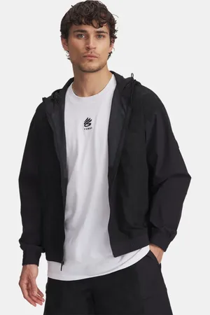 Under Armour Herenjack Curry Woven Zwart / Zwart 3XL