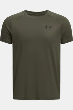 Under Armour Jongensshirt Tech™ 2.0 met korte mouwen Marine OD Groente / Zwart YLG (149 - 160 cm)