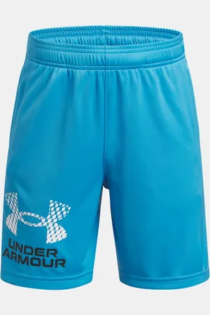 Under Armour Jongensshorts Tech™ Logo Ether Blauw / Zwart / Wit YLG (149 - 160 cm)