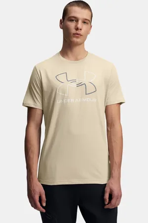 Under Armour Herenshirt Foundation met korte mouwen Khaki Base / Titan Grijs / Titan Grijs 3XL