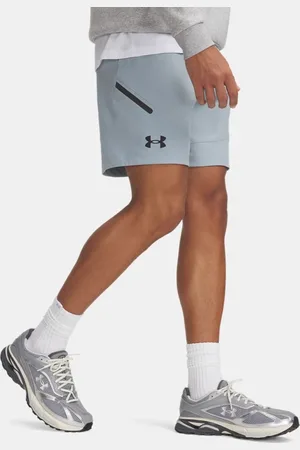 Under Armour Herenshorts Unstoppable Harbor Blauw / Zwart L