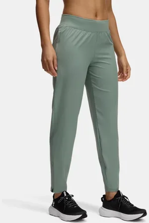 Under Armour Damesbroek OutRun The Storm Silica Groente / Reflecterend L
