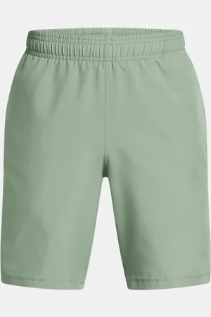 Under Armour Jongensshorts Tech™ Woven Wordmark Silica Groente / High Vis Geel YLG (149 - 160 cm)