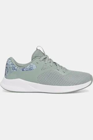 Under Armour Damestrainingsschoenen Charged Aurora 2 + Silica Groente / Wit / Metalen Silica 42