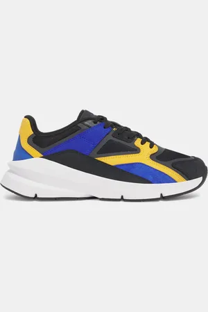 Under Armour Unisex schoenen Forge 96 Zwart / Royal / Noble Goud 44.5