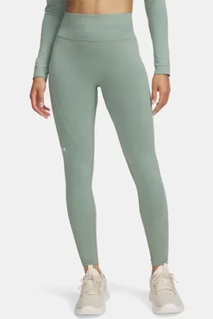 Under Armour Dameslegging Train Seamless Silica Groente / Wit L