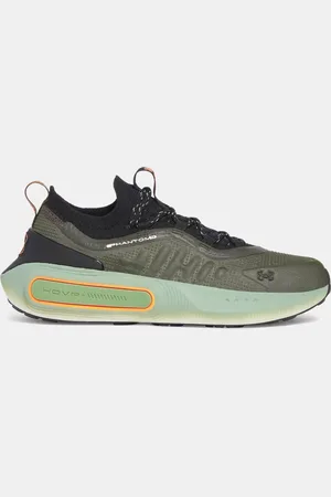 Under Armour Unisex schoenen Phantom 4 Reflect Baroque Groente / Zwart / Blaze Oranje 44.5