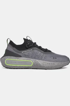 Under Armour Unisex schoenen Phantom 4 Reflect Castlerock / Zwart / Hyper Groente 44.5