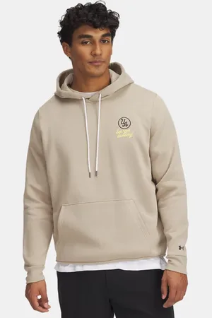 Under Armour Herenhoodie Icon Moving Day City Khaki / Zwart L