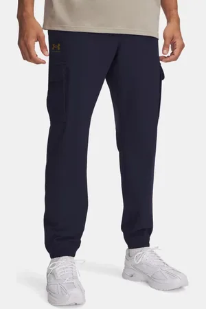Under Armour Herenbroek Holiday Vibe Cargo Midnight Marineblauw / Metalen Goud L