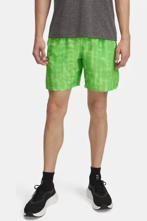 Under Armour Herenshorts Launch 18 cm Cyber Groente / Reflecterend 3XL