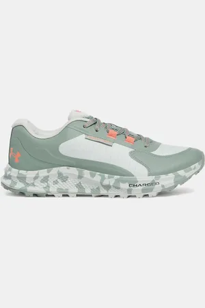 Under Armour Dameshardloopschoenen Bandit Trail 3 Hydro Groente / Silica Groente / Blush Oranje 42