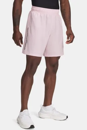 Under Armour Herenshorts Tech™ Woven Wordmark Prime Roze / Zwart L