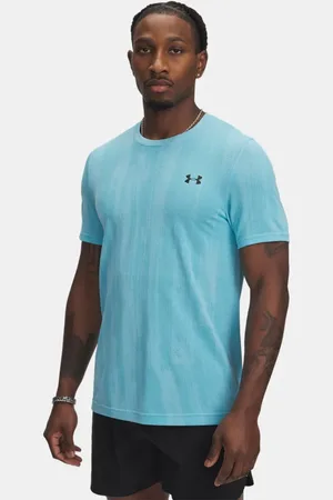 Under Armour Herenshirt Vanish Seamless met korte mouwen Stream / Zwart XL
