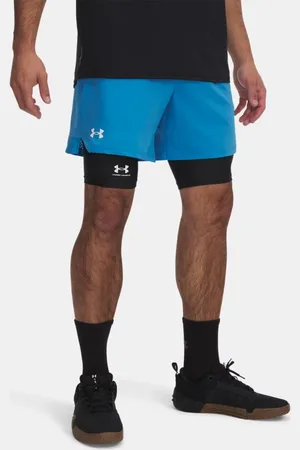 Under Armour Vanish Woven 15 cm shorts voor heren Ether Blauw / Wit 3XL