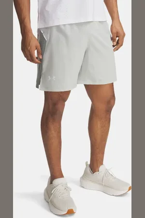 Under Armour Herenshort Launch Elite 18 cm Hydro Groente / Silica Groente / Reflecterend L