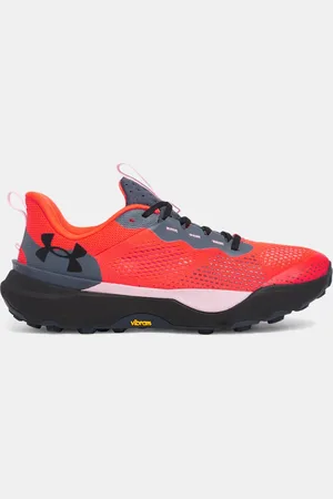 Under Armour Unisex hardloopschoenen Infinite Pro Trail Ares Rood / Zwart / Zwart 44.5