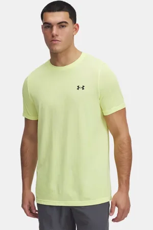 Under Armour Herenshirt Vanish Seamless met korte mouwen Sonic Geel / Zwart L