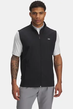 Under Armour Herenvest Drive Pro Storm Hybrid Zwart / Metalen Zilver L
