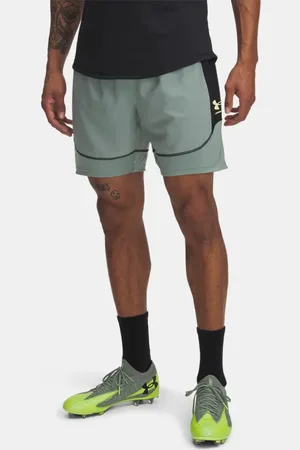 Under Armour Herentrainingsshorts Challenger Pro Silica Groente / Zwart / Sonic Geel L