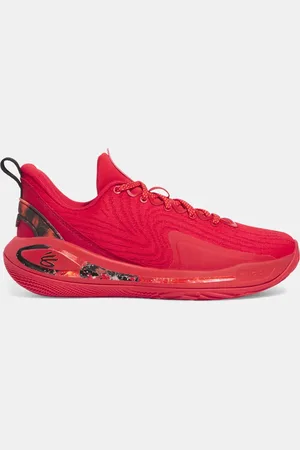 Under Armour Grade School Curry 12 SN basketbalschoenen Rood / Ares Rood / Rood 35.5
