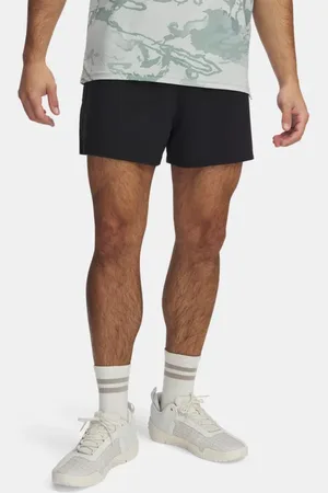 Under Armour Herenshorts Meridian Woven 10 cm Zwart / Zwart 3XL