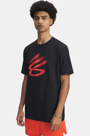 Under Armour Herenshirt Curry Playable Zwart / Fire 3XL