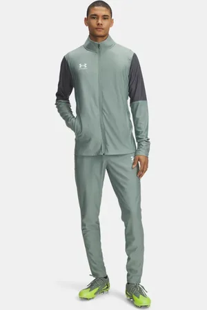 Under Armour Herentrainingspak Challenger Silica Groente / Castlerock / Wit L