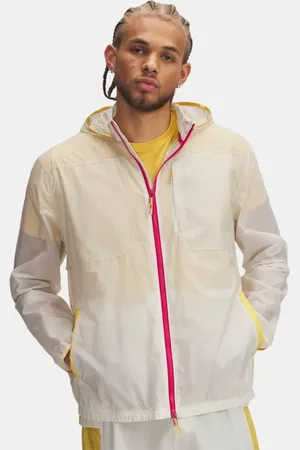 Under Armour Herenjack Launch Trail Steen / Sandstorm / Reflecterend 3XL